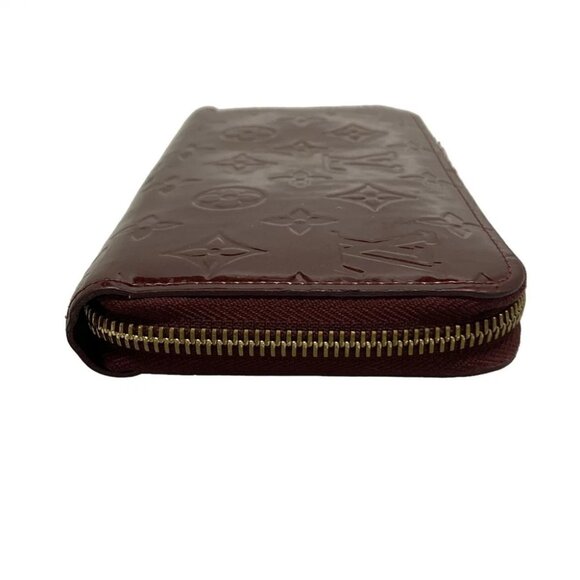 LOUIS VUITTON Zippy Wallet Rouge Fauviste Monogram Vernis - Picture 4 of 12